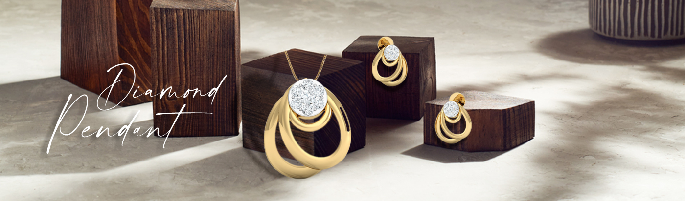diamond pendant set