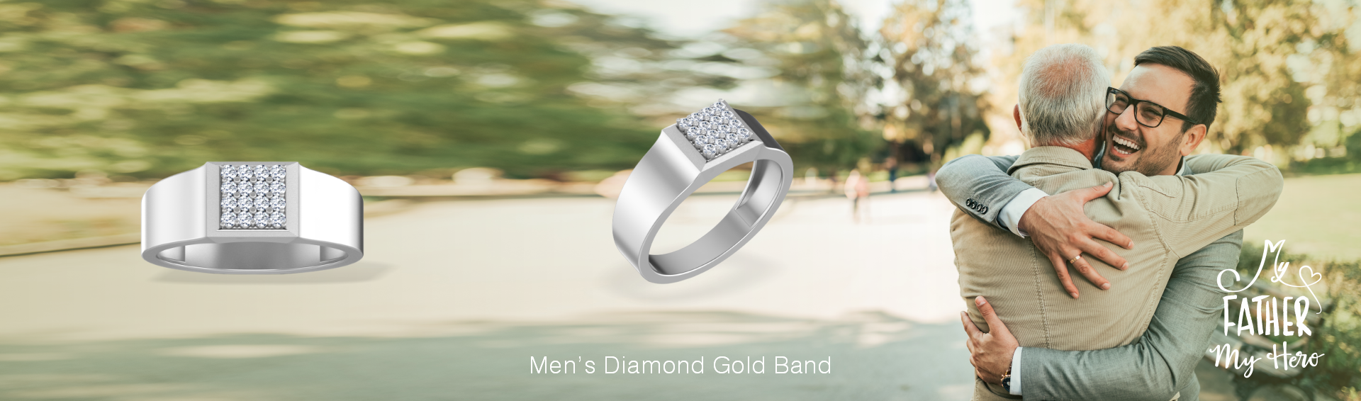 Diamond Gold Band