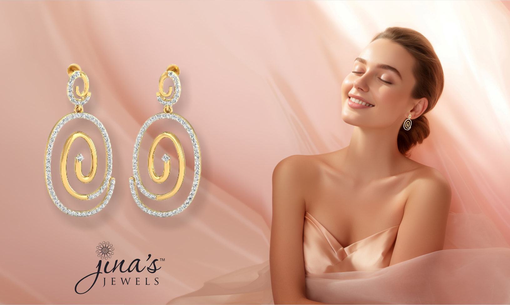Unveiling Jina's Jewels Diamond Earring Collections.