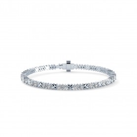 XOXO Diamond Tennis Bracelet