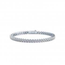 Vine Diamond Tennis Bracelet