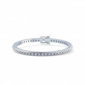 Link Diamond  Tennis Bracelet