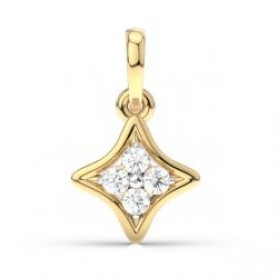 Diamond Pendant & Stud Jewelry Set