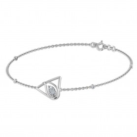 Trinity Diamond Chain Bracelet