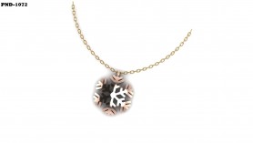 Snowflake  Christmas Charm Pendant