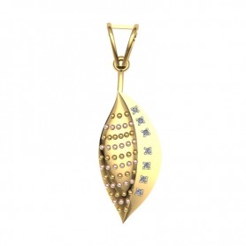 Wreathe Gold & Diamond Pendant