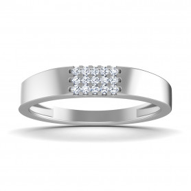 Diamond Platinum Band