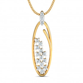 Diamond Trinity Pendant Set