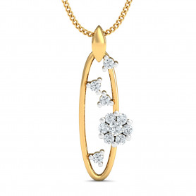 Diamond Pendant Set - Flora Collection