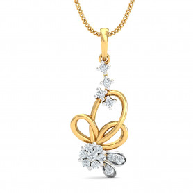 Bee - Diamond  Pendant Set