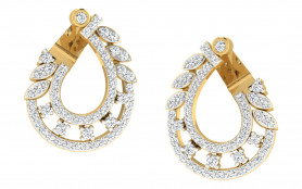 Diamond Hinged Classic Earring