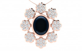 Diamond & Onyx Jewelry Set