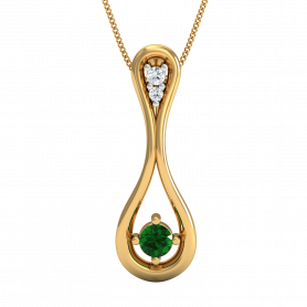 Diamond & Emerald Jewelry Set