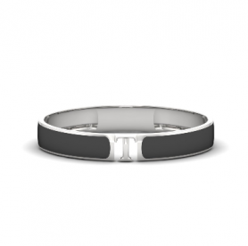 Men's Two tone  Cuff Bracelet - Motivic Collection