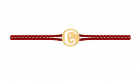 Threaded Charm Tie - Shri Ganesh Rakhi 