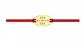 Tripundra Rakhi - 10K Gold 