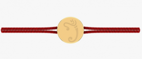 Ganesha Rakhi - 10K Gold