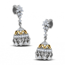 Traditional Diamond Earring