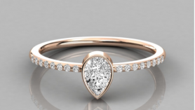 Casual Diamond Ring - For Her