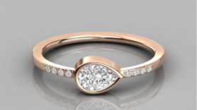 Casual Diamond Ring - For Her