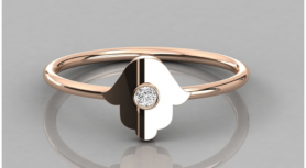 Casual Diamond Ring - For Her