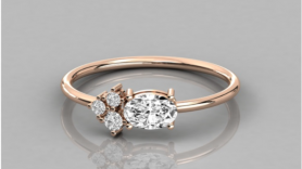 Casual Diamond Ring - For Her