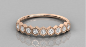 Casual Diamond Ring - For Her