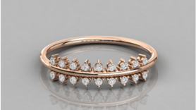 Casual Diamond Ring - For Her