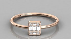 Casual Diamond Ring - For Her