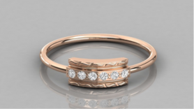 Casual Diamond Ring - For Her