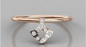 Casual Diamond Ring - For Her