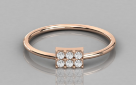 Casual Diamond Ring