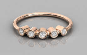 Casual Diamond Ring