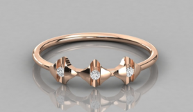 Casual Diamond Ring