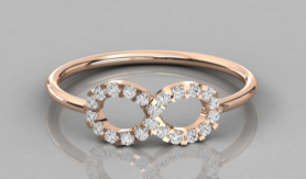 Casual Diamond Ring