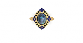  Multi Gemstone Ring - Vintage Collection