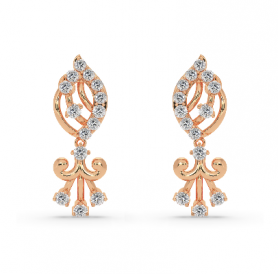  Diamond Earring - Floral Collection