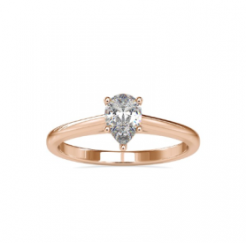 Solitaire  Diamond Engagement Band