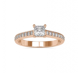 Traditional Diamond Engagement Ring  