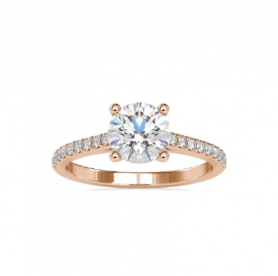 Traditional Diamond Engagement Ring 