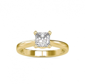 Solitaire Diamond Engagement Ring 