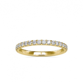 Traditional Diamond Wedding Band 