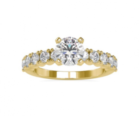 Diamond Engagement Ring for Her  - Celeste Collection