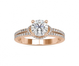 Diamond Engagement  Ring for Her