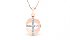 Diamond Pendant & Stud Jewelry Set - 9-5 Collection