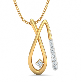 Diamond Jewelry Set - Pendant, Earring, Ring