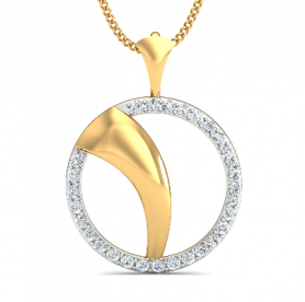 Diamond Jewelry Set - Pendant, Earring, Ring