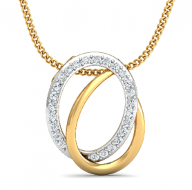 Diamond Jewelry Set - Pendant, Earring, Ring