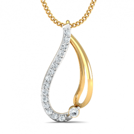 Diamond Jewelry Set - Pendant, Earring, Ring