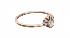 Casual Diamond Ring - For Her